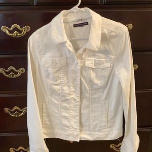 Tommy Hilfiger white jean jacket